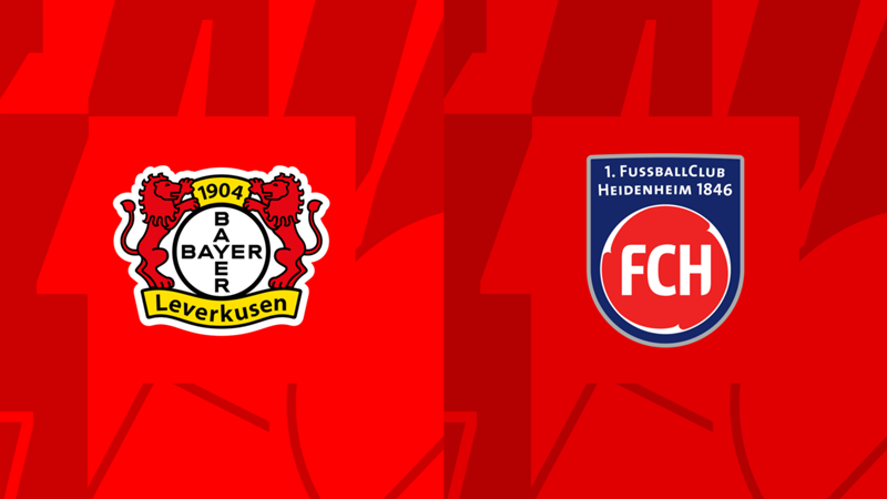 Wer zeigt / überträgt Bayer Leverkusen vs. 1. FC Heidenheim live im TV und LIVE-STREAM?