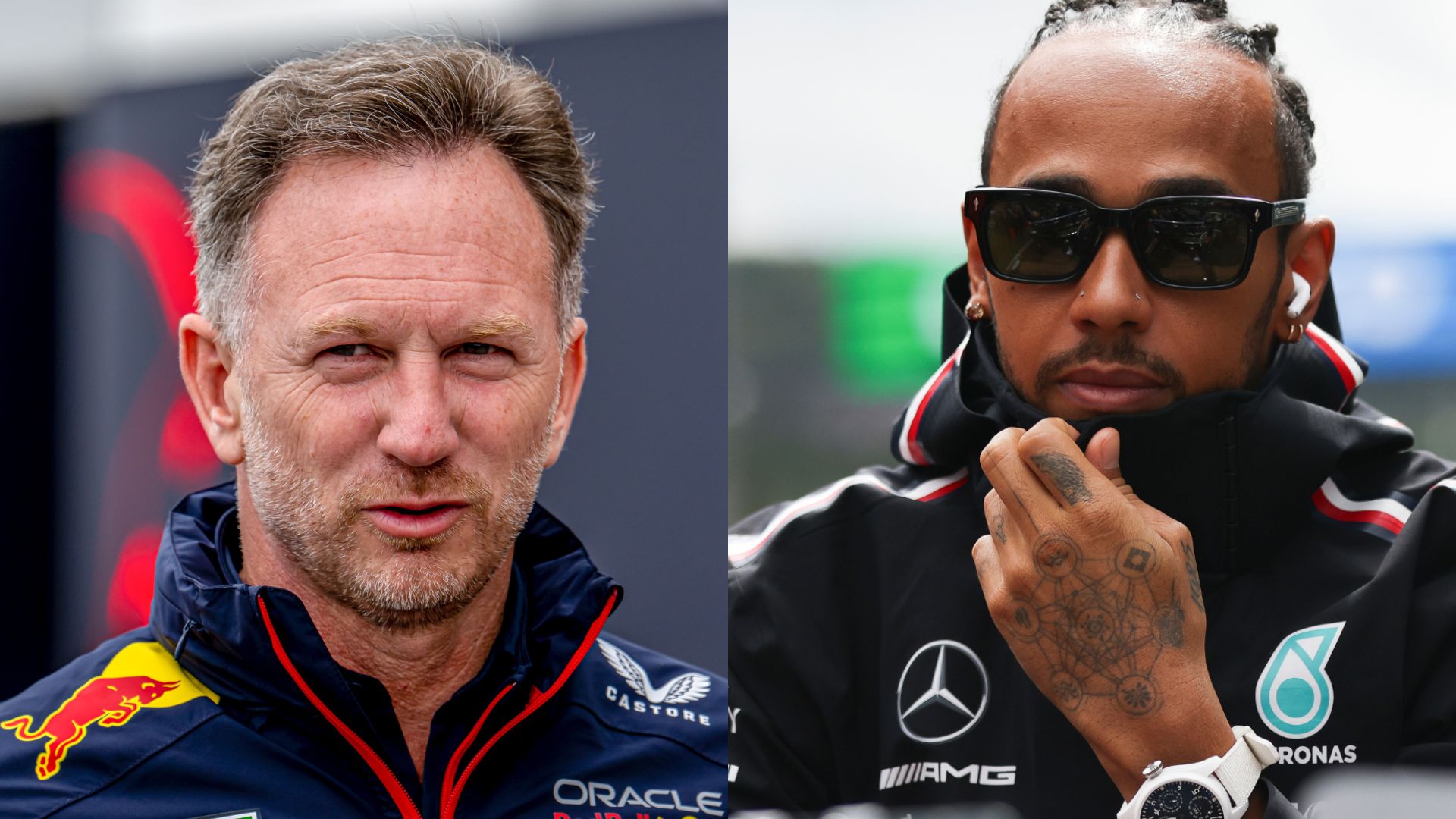 Christian Horner Lewis Hamilton