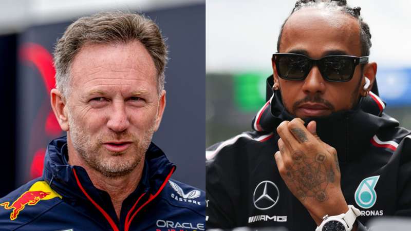 Christian Horner y su zasca a Lewis Hamilton: "Es bonito que tenga tanto cariño para Checo Pérez cuando cuestionaba su validez para ser compañero de Verstappen"