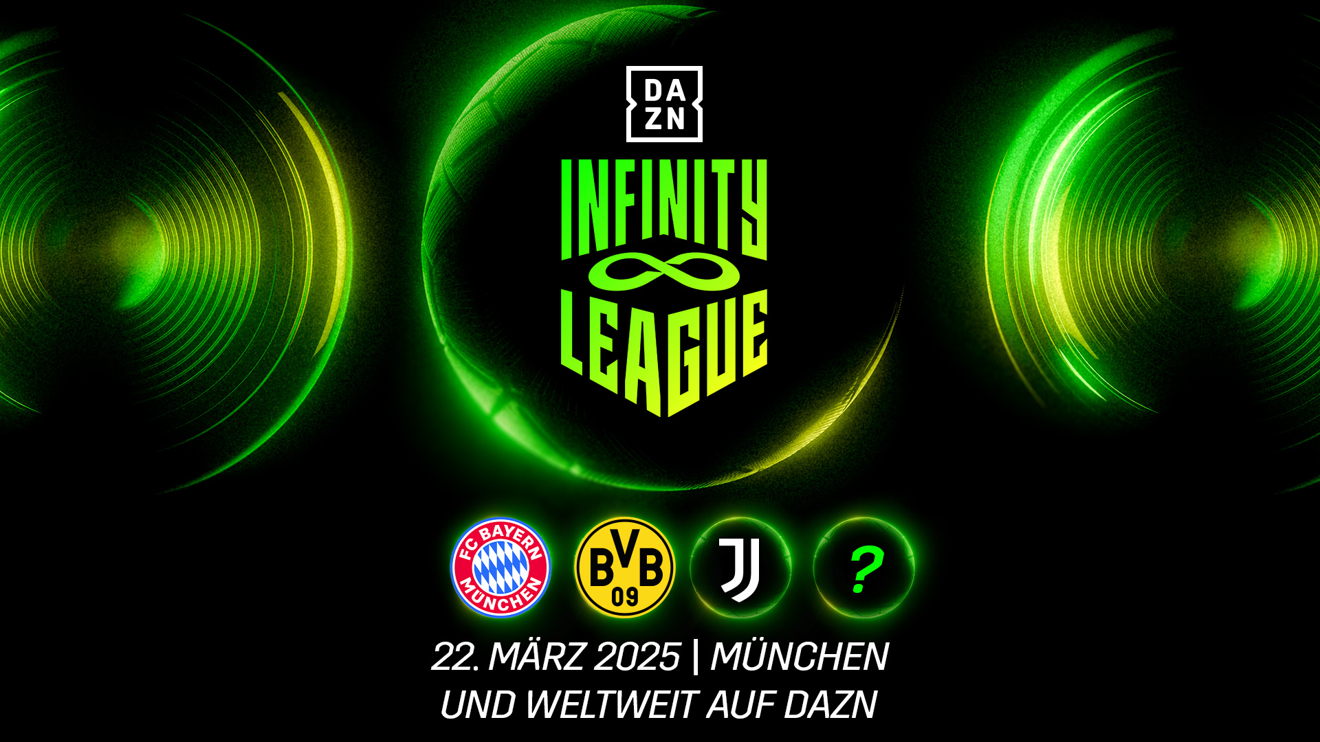 Infinty League 2025 Teams Header