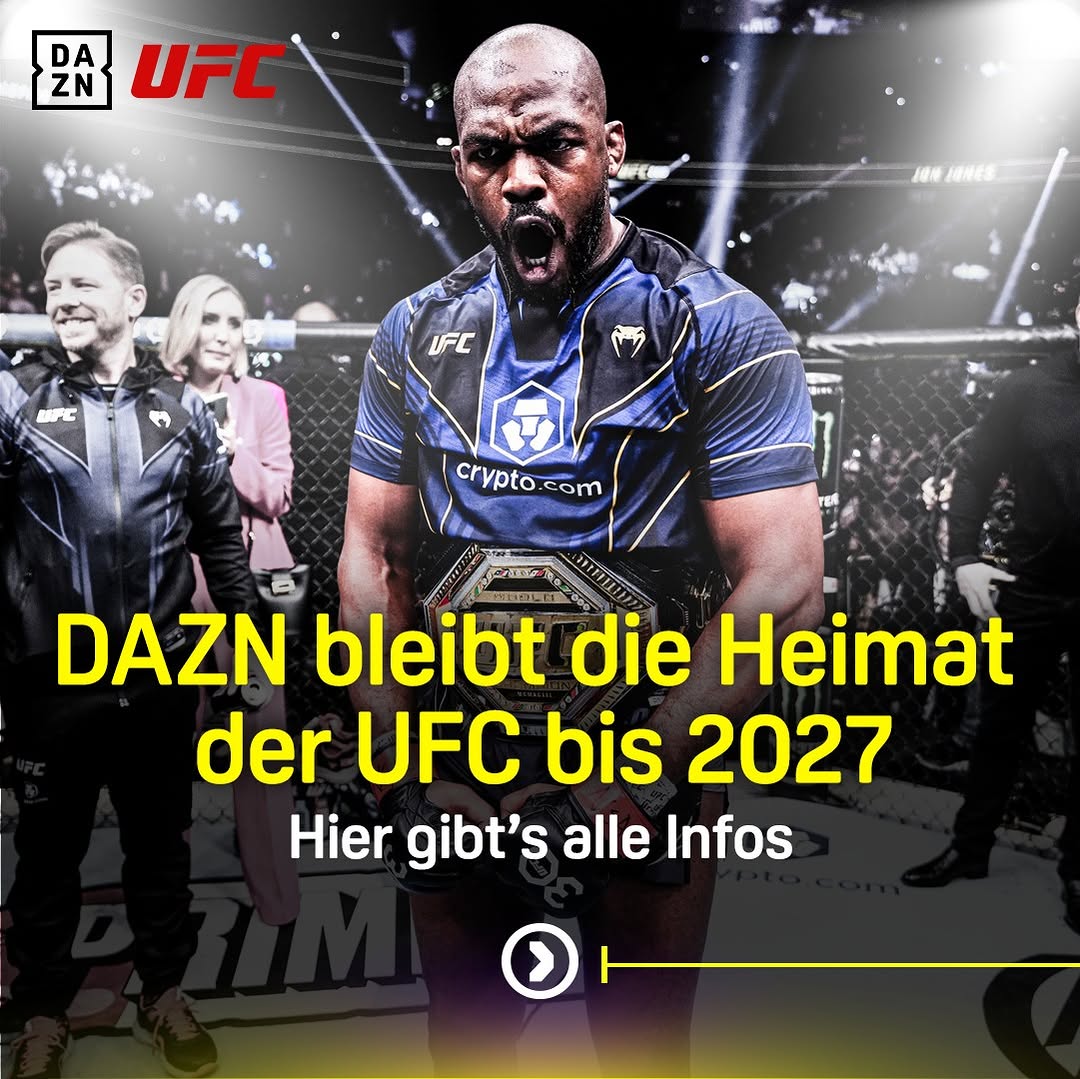 UFC auf DAZN bis 2027 #1