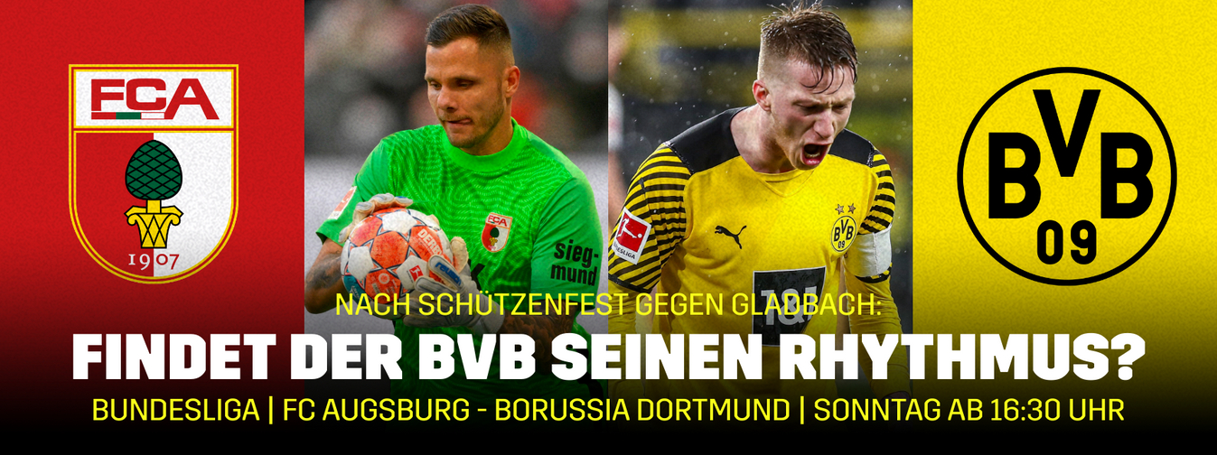 Wer Zeigt / überträgt FC Augsburg Vs. Borussia Dortmund (BVB) Live Im ...