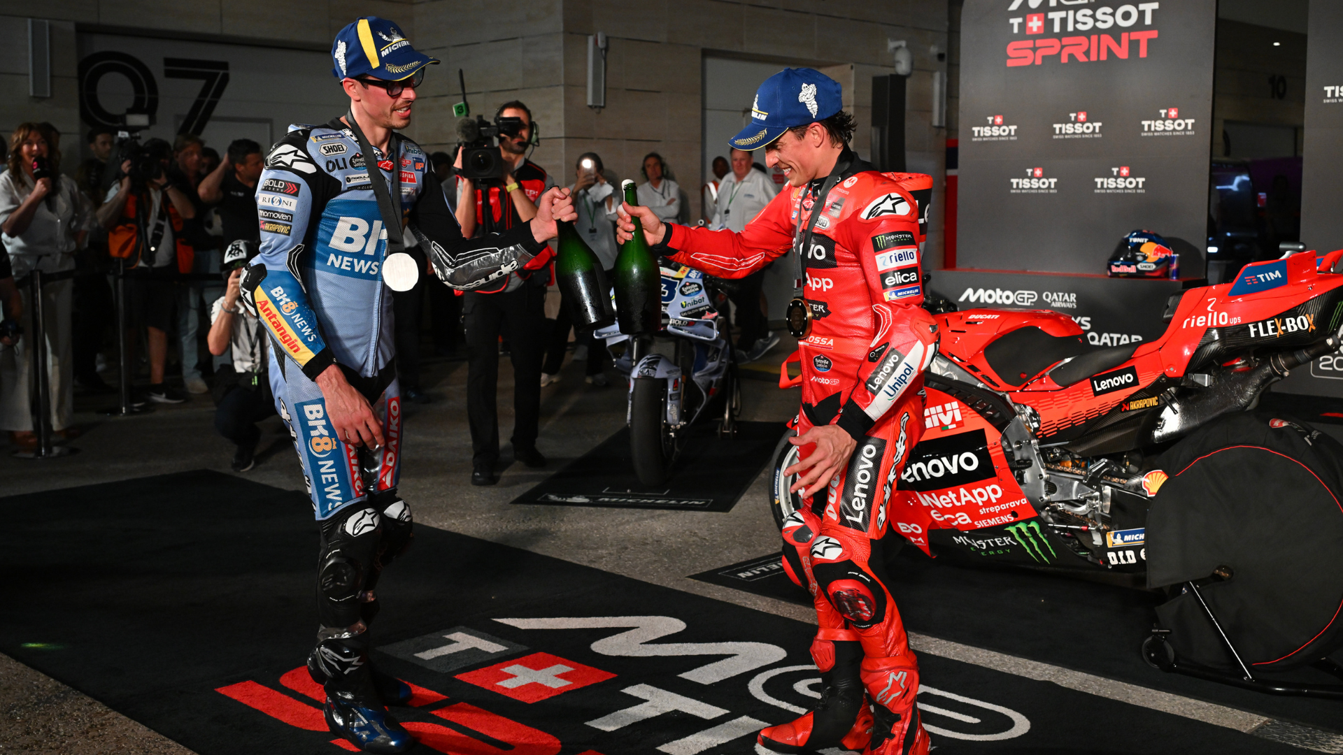 Álex Márquez no consigue encontrar el punto débil de su hermano Marc ...