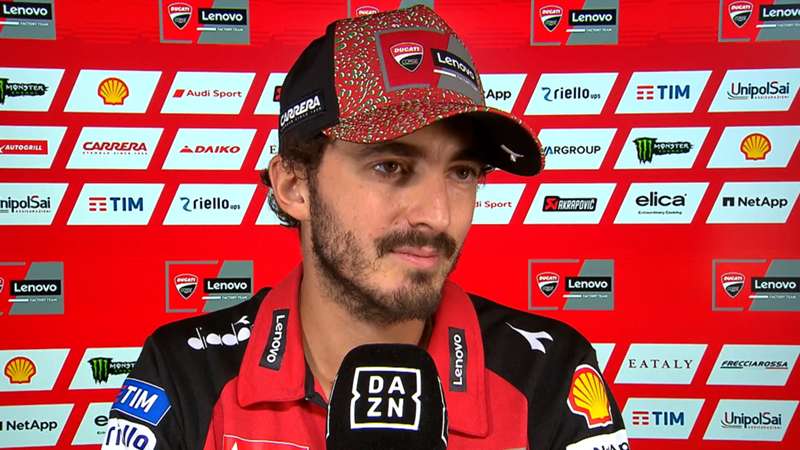 Pecco Bagnaia se exculpa de la caída con Álex Márquez en el GP de Aragón: "Ha tenido gas hasta que se ha caído, 40-60% de gas empujándome..."