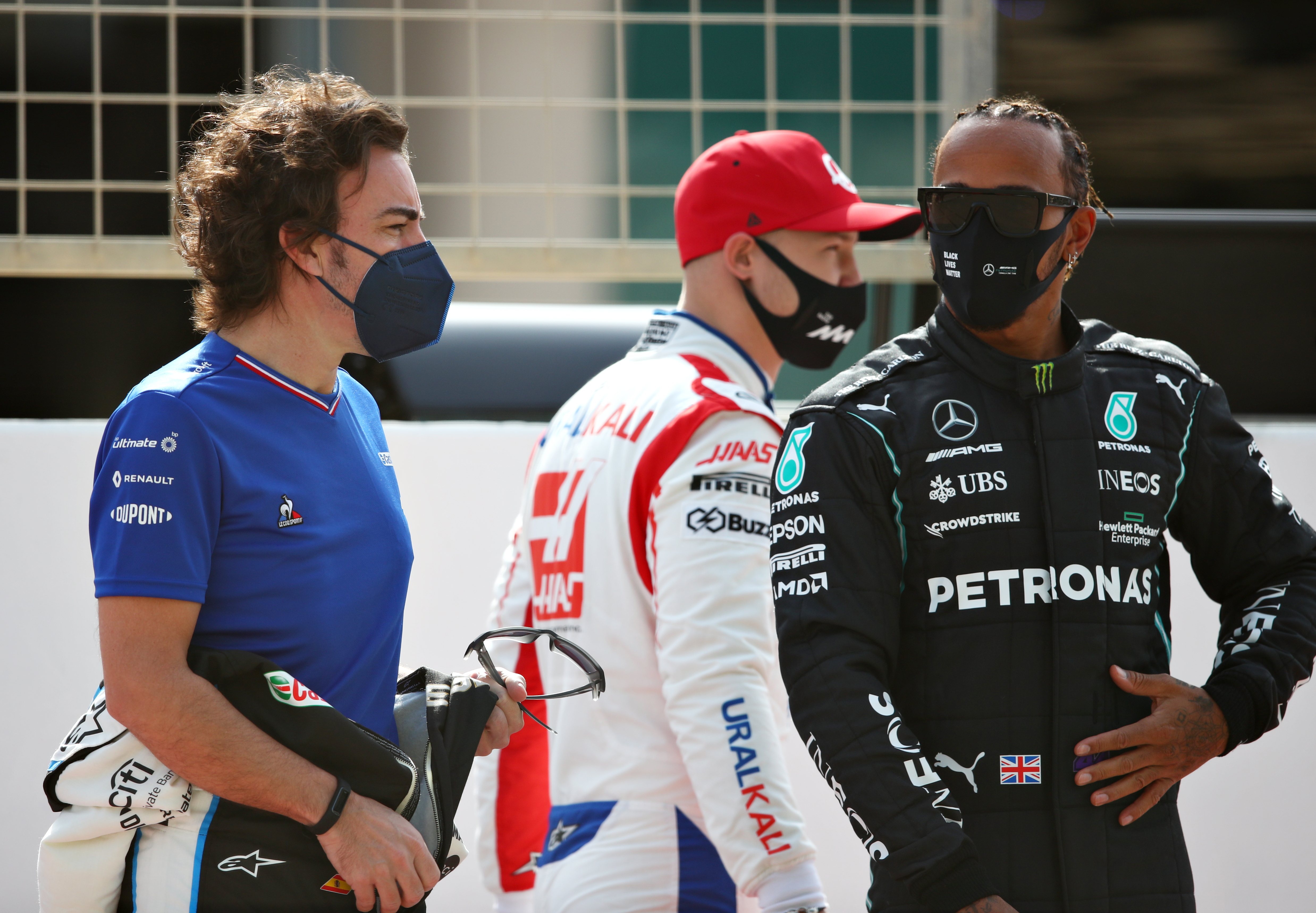 Fernando Alonso, en su vuelta a la F1, y Lewis Hamilton