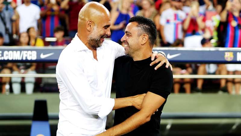 Xavi y la contundente comparación entre su Barcelona y el Manchester City de Guardiola