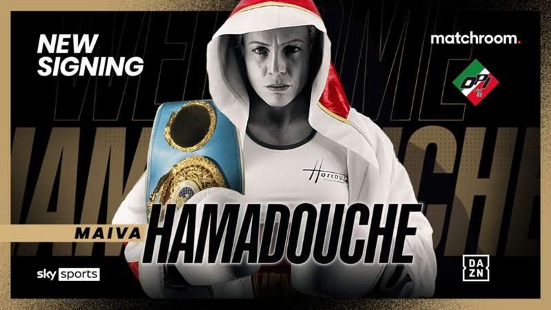 IBF super-featherweight champion Maiva Hamadouche joins Matchroom Boxing