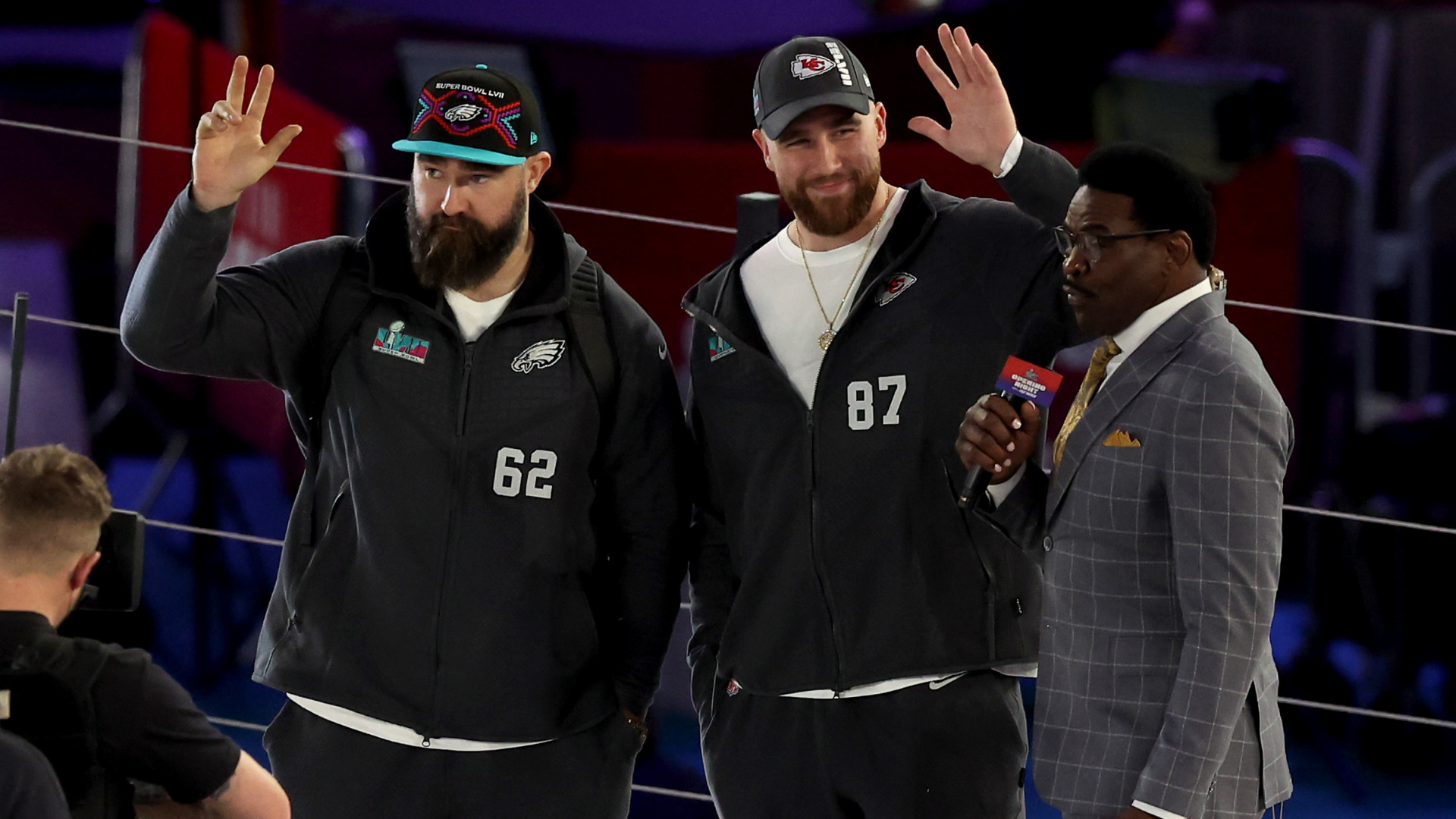 Jason e Travis Kelce, Super Bowl