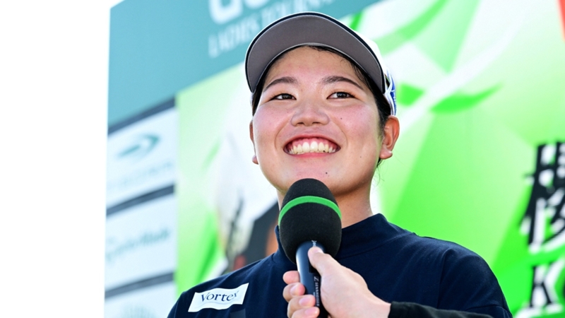 前週V櫻井心那が挑む国内メジャー獲り| 日本女子プロ選手権 | JLPGAツアー