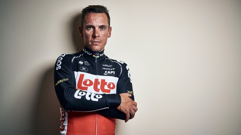 DAZN intervista Philippe Gilbert al commento del Giro d'Italia