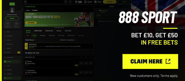 best world cup betting site 888sport