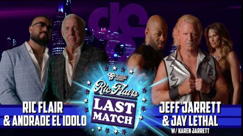 Who is Ric Flair wrestling in his last match? Full card, how to purchase