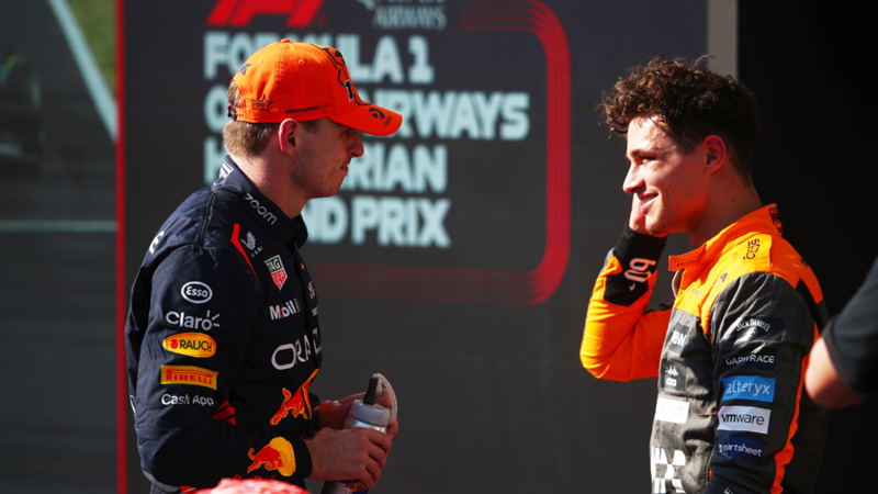 Lando Norris, abierto a compartir equipo en un futuro con Max Verstappen en la F1