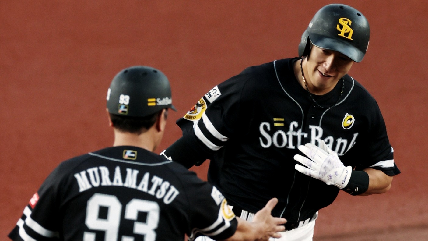 木製バット NPB ソフトバンクホークス55（動画】ソフトバンク