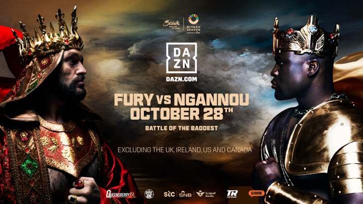 Tyson Fury vs. Francis Ngannou: Date, start time, full card, PPV channel  and live stream info | DAZN News US