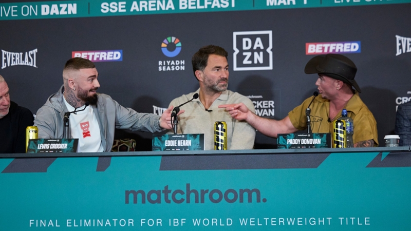 Lewis Crocker highlights differences between himself and Paddy Donovan ahead of welterweight clash