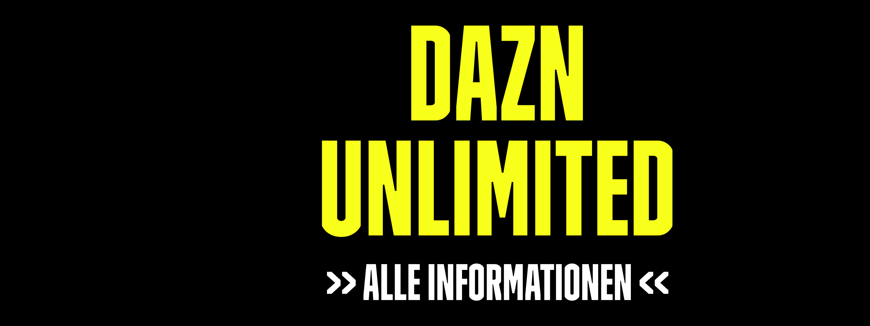 DAZN UNLIMITED Banner #3