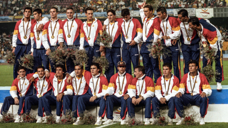 ¿Cuántas medallas de oro tiene España en fútbol en los Juegos Olímpicos?