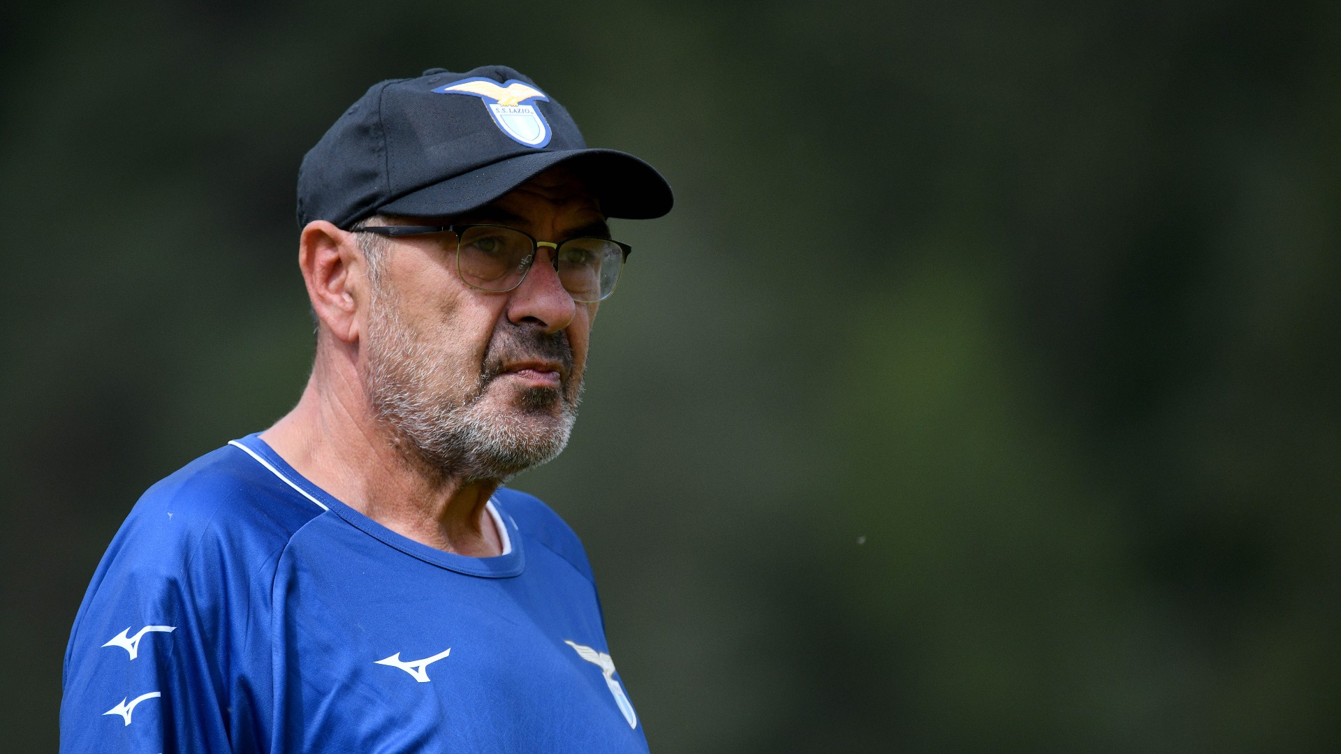 Maurizio Sarri, allenatore Lazio, ritiro Auronzo, DAZN Italia