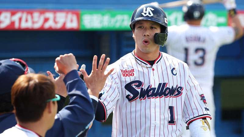 【動画】これこれこれ！すべてが山田哲人だった──弾道もフォームもフォロースルーも ｜ プロ野球