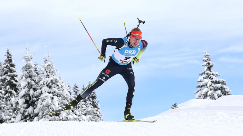 Zwei Tage vor der Staffel: Biathlet Johannes Kühn ist zurück im Training