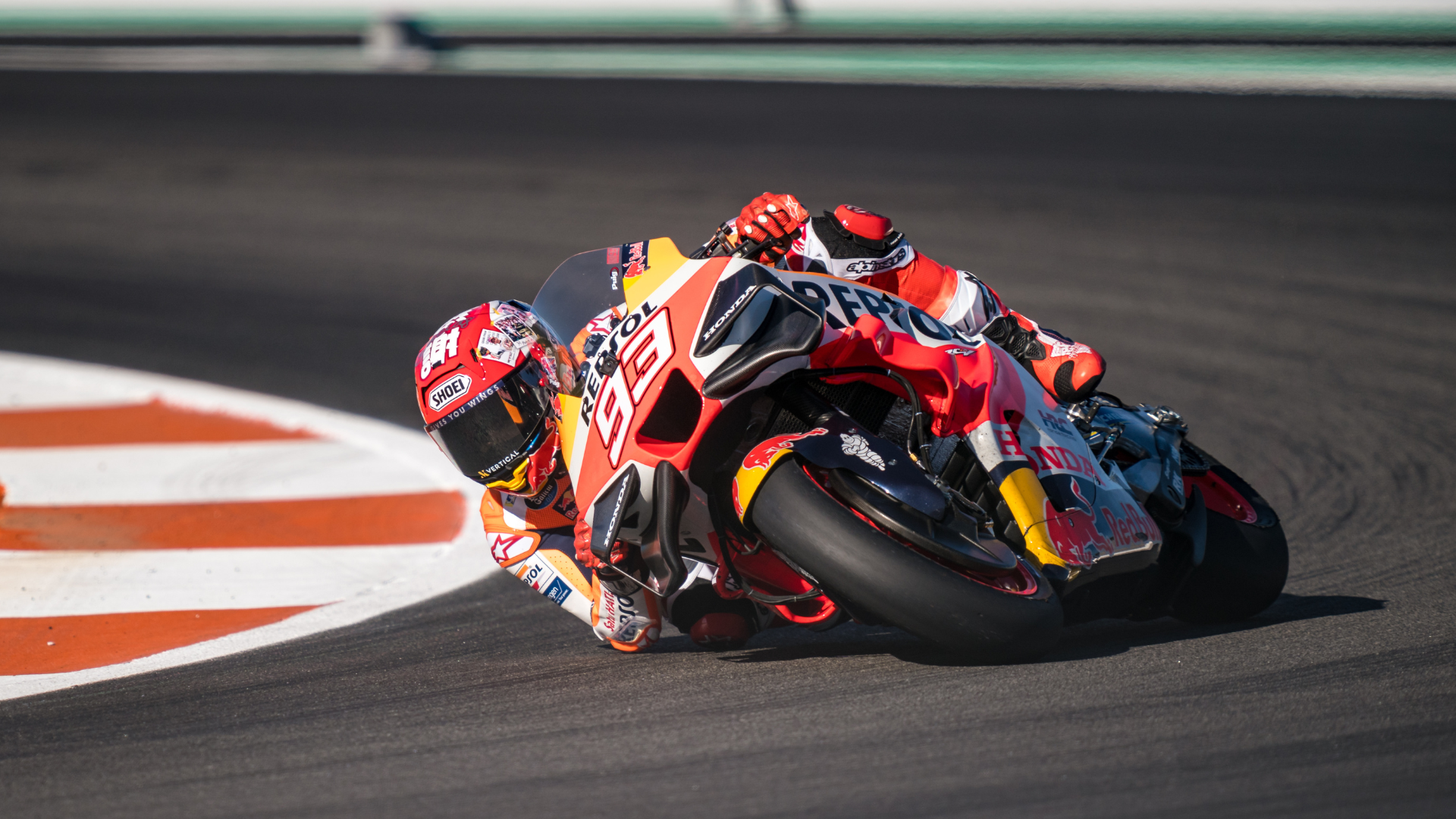 Marc Márquez casco Honda