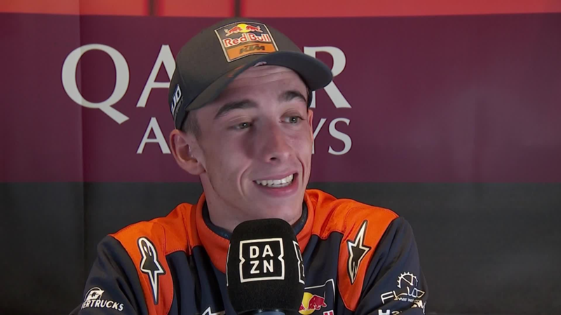 Pedro Acosta empieza a tener tareas de piloto de MotoGP, pero respeta el terreno de Pol Espargaró: "A mí no me haría gracia"