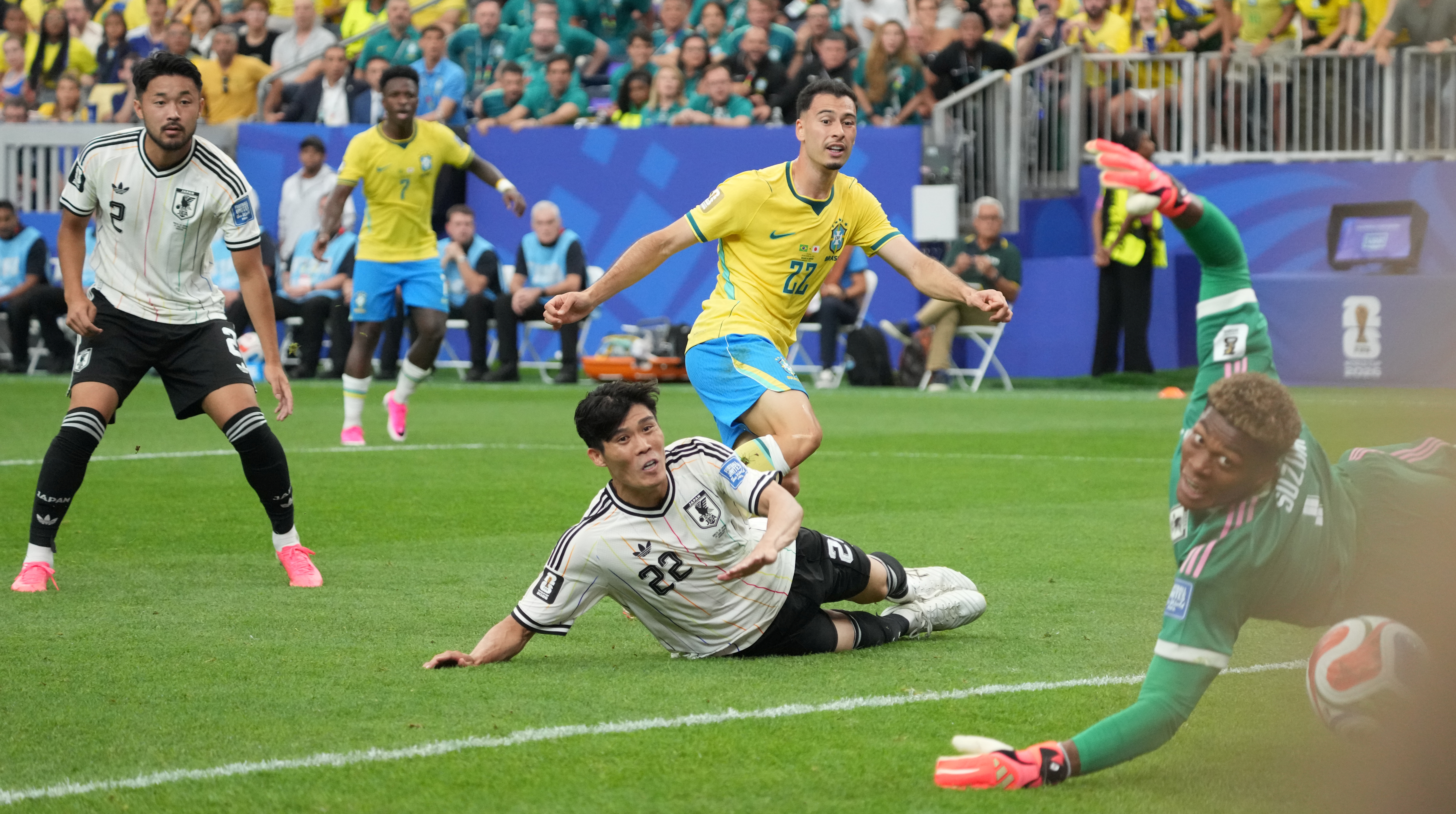 2026ワールドカップ ブラジル 22番マルティネリ ホーム M 北中米W杯】日本戦で決勝ゴールを決めたマルチネッリ「言葉では