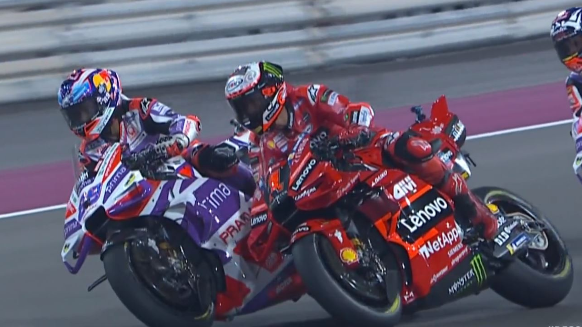 Jorge Martín vs Pecco Bagnaia, GP Qatar, MotoGP, Ducati, Losail