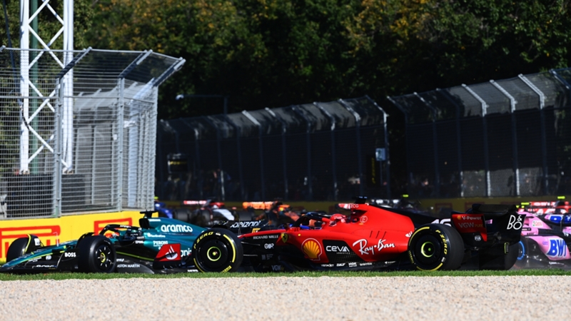 ¡Locura desatada en Albert Park tras la bandera roja! Así fue el caótico reinicio al final del GP Australia 2023