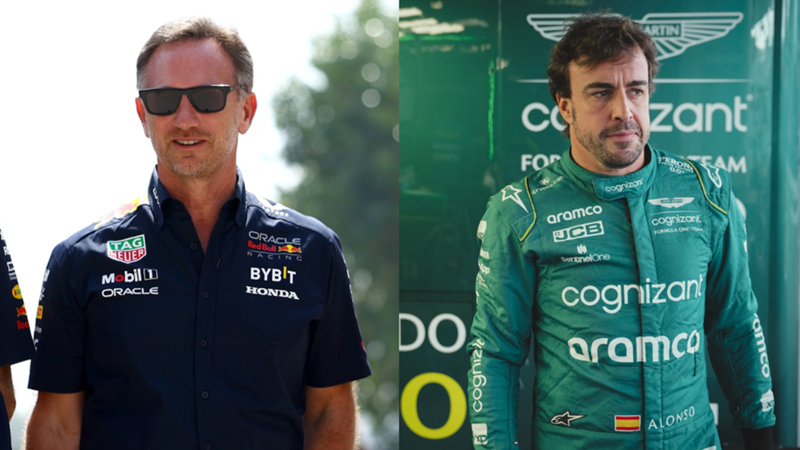 Christian Horner y Red Bull, preocupados con Fernando Alonso y Aston Martin: "Ha traído mucha experiencia, tienen una energía muy fuerte"