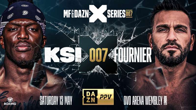 KSI vs. Joe Fournier weigh-in: Live stream info, start time, how to watch on DAZN