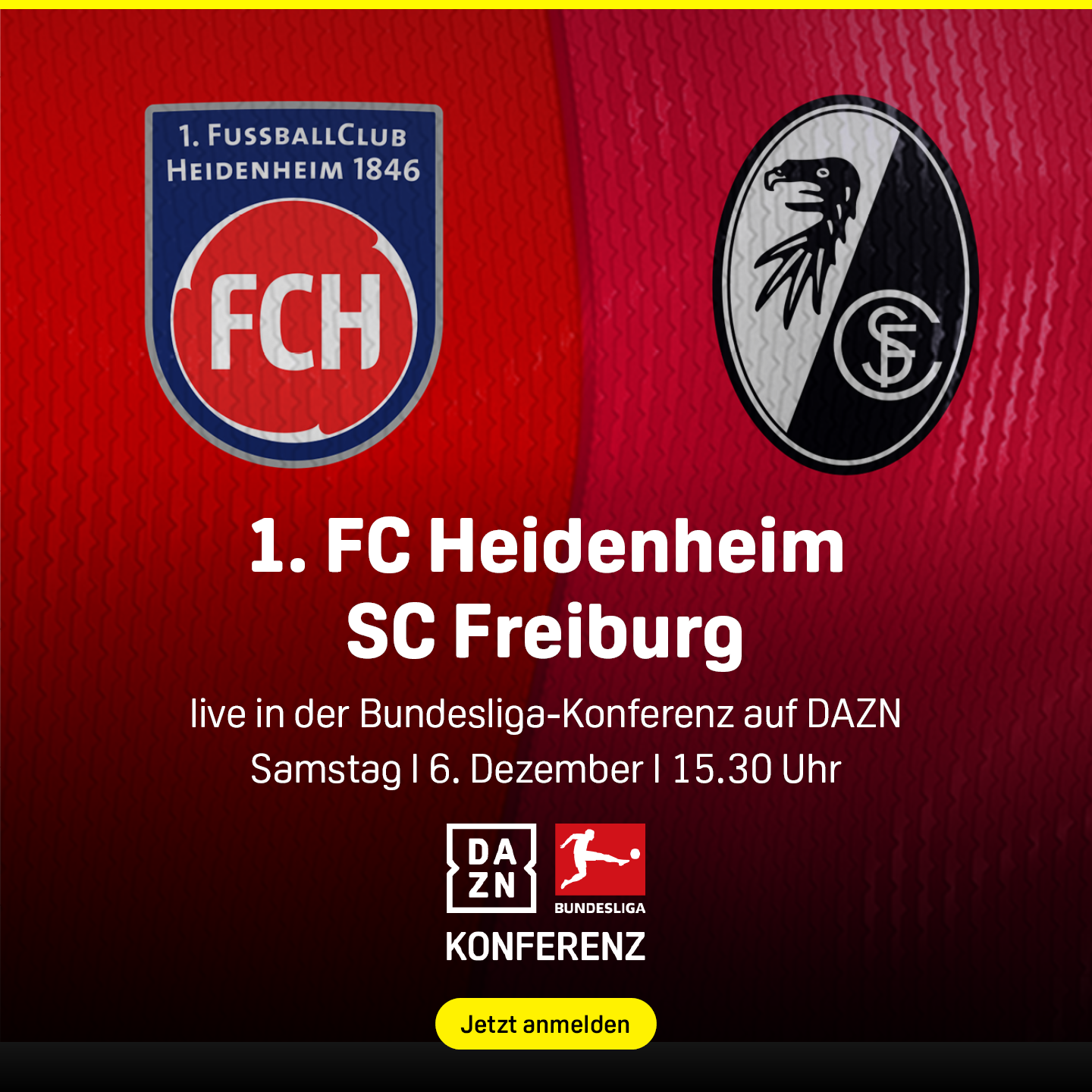 1. FC Heidenheim SC Freiburg Bundesliga