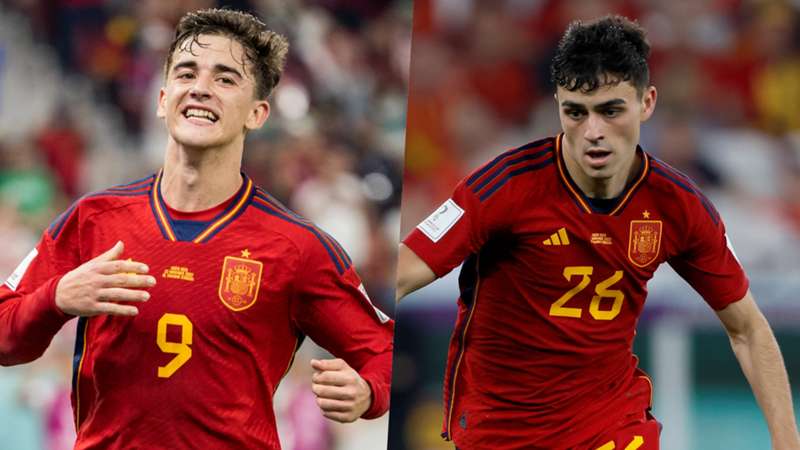 W杯史上3番目の若さでゴール スペイン代表mfガビ 相棒 ペドリは 全てのことを容易にしてくれる カタールw杯22 Dazn News 日本