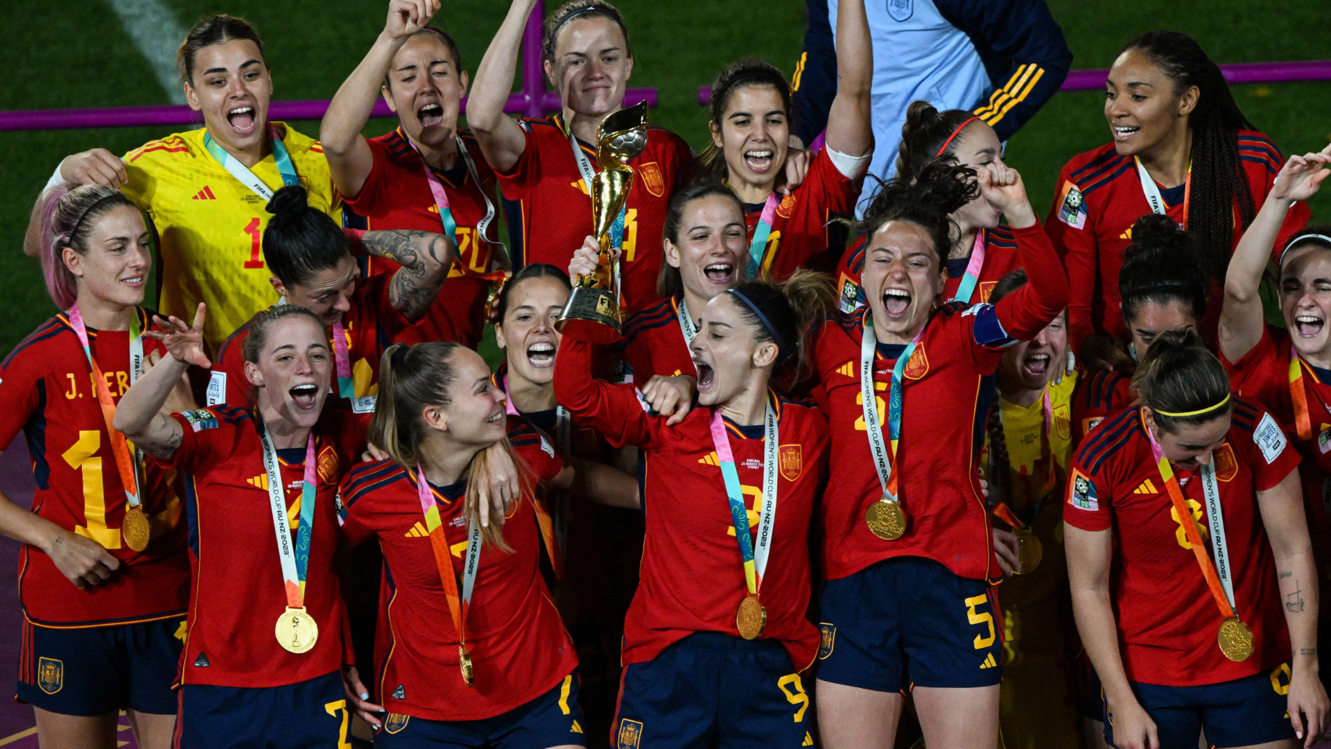 ESPAÑA CAMPEONAS DEL MUNDO