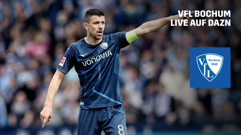 VfL Bochum live: Diese Spiele laufen auf DAZN