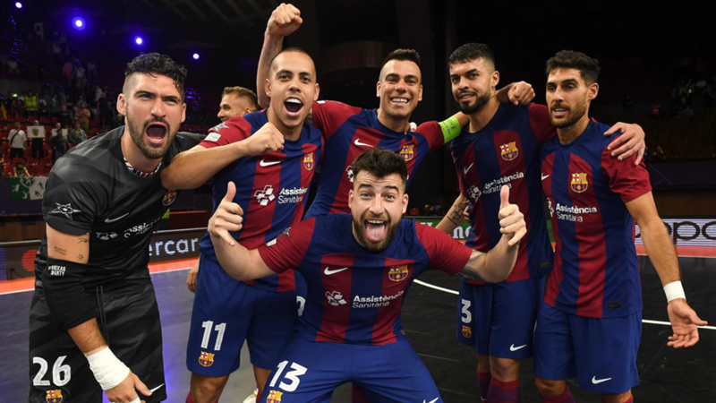 Barça vs Palma Futsal en la final de la Champions League de fútbol sala: fecha, hora, canal, TV y dónde ver online gratis