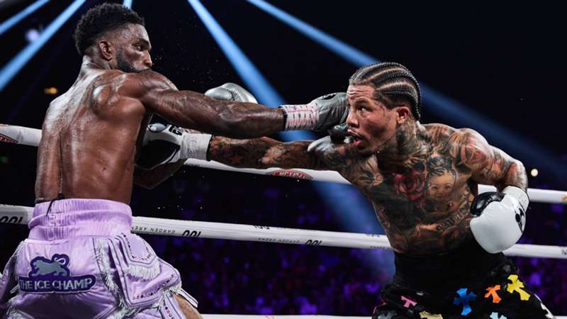 Gervonta Davis delivers scintillating eighth-round KO of Frank Martin