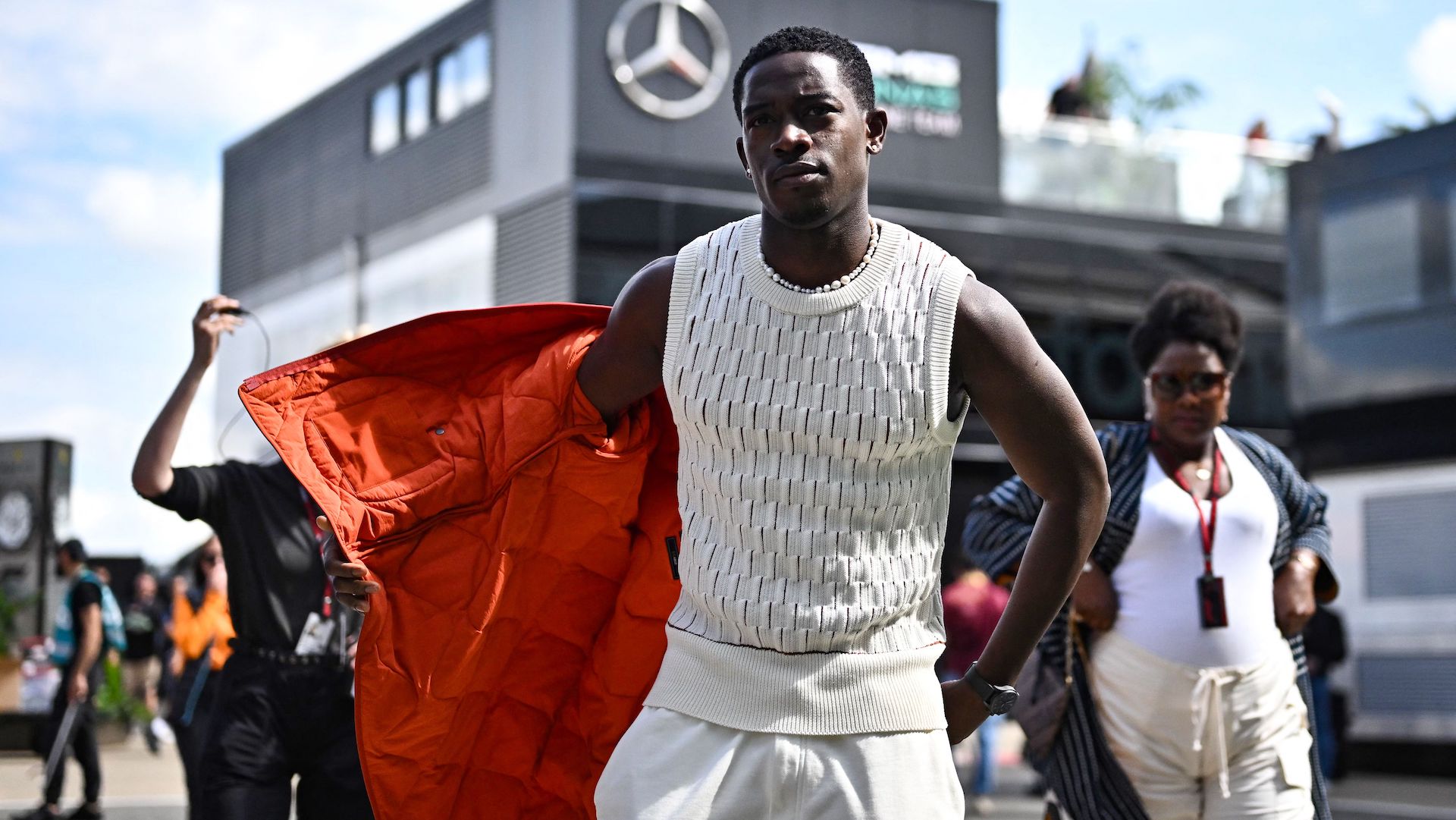 Damson Idris, Apex, Silverstone, F1