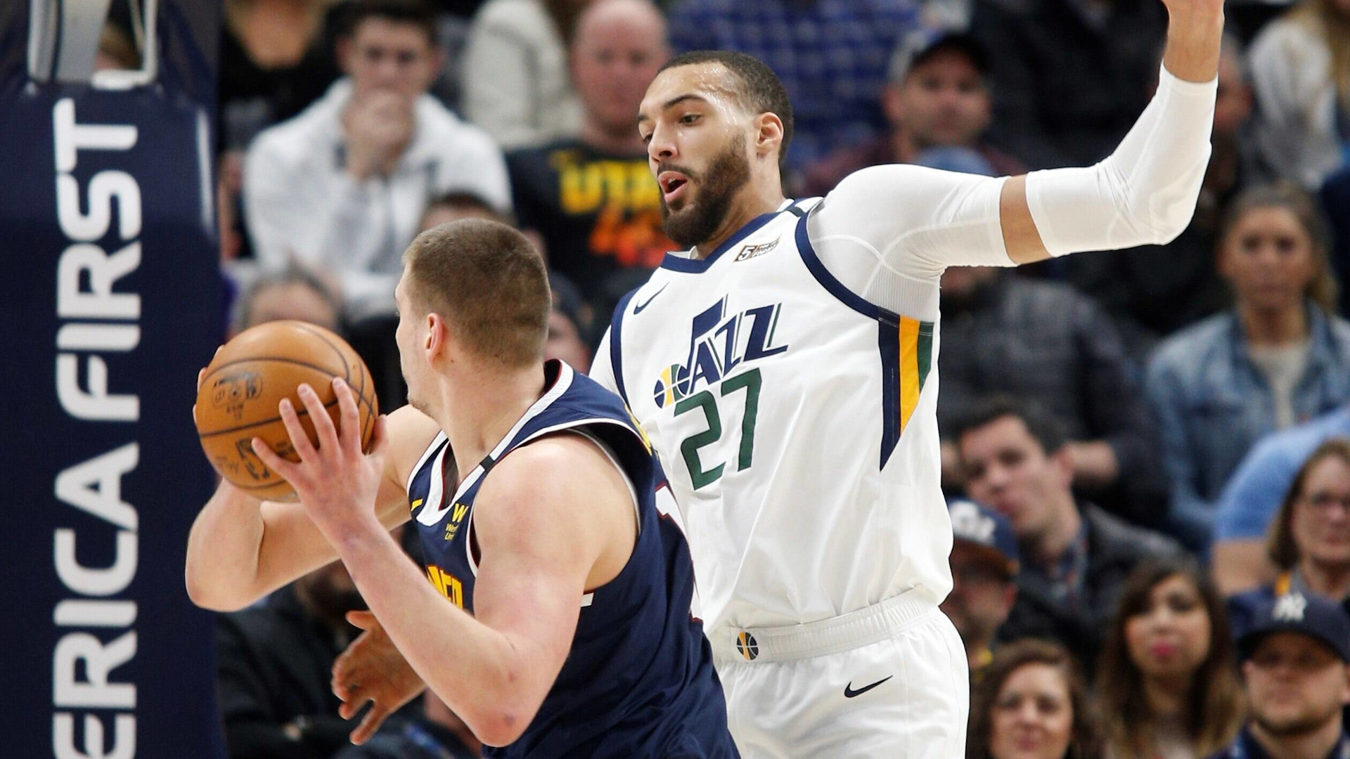 ONLY GERMANY Denver Nuggets (Nikola Jokic) vs Utah Jazz (Rudy Gobert) 06022020