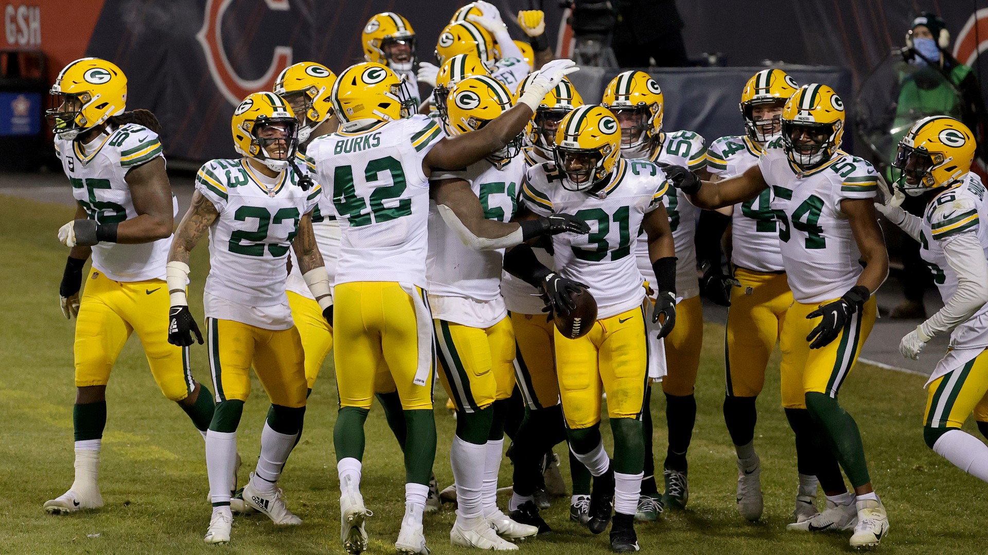 Gruppo squadra dei Green Bay Packers, NFL 2021