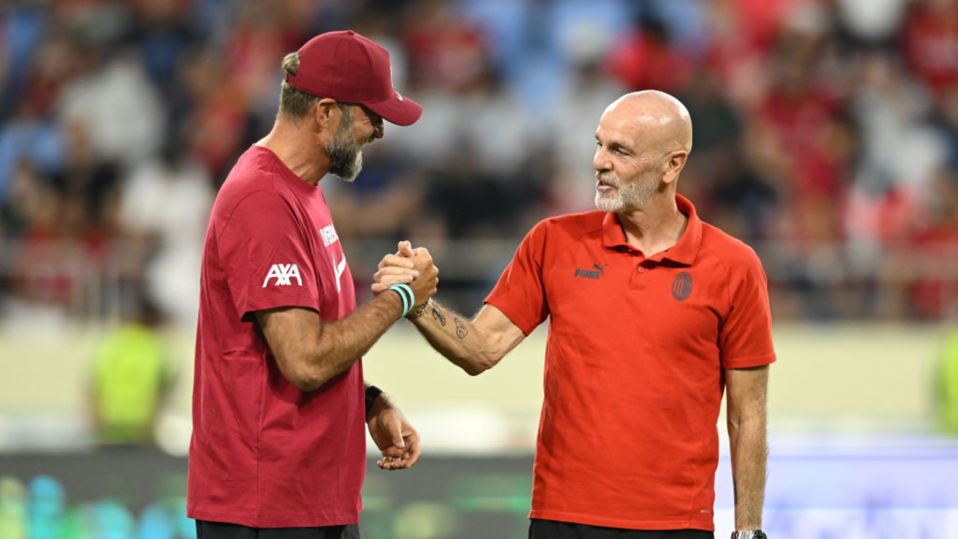 Klopp Pioli Liverpool-Milan