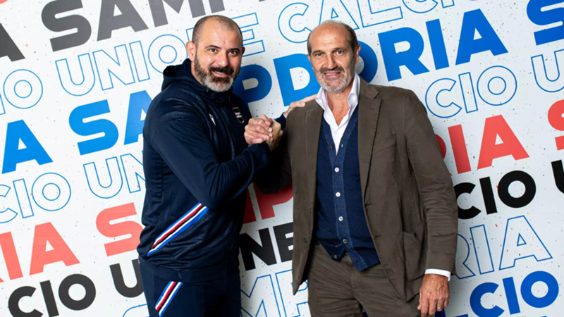 Stankovic: "Sono venuto per la Samp, non per la classifica"