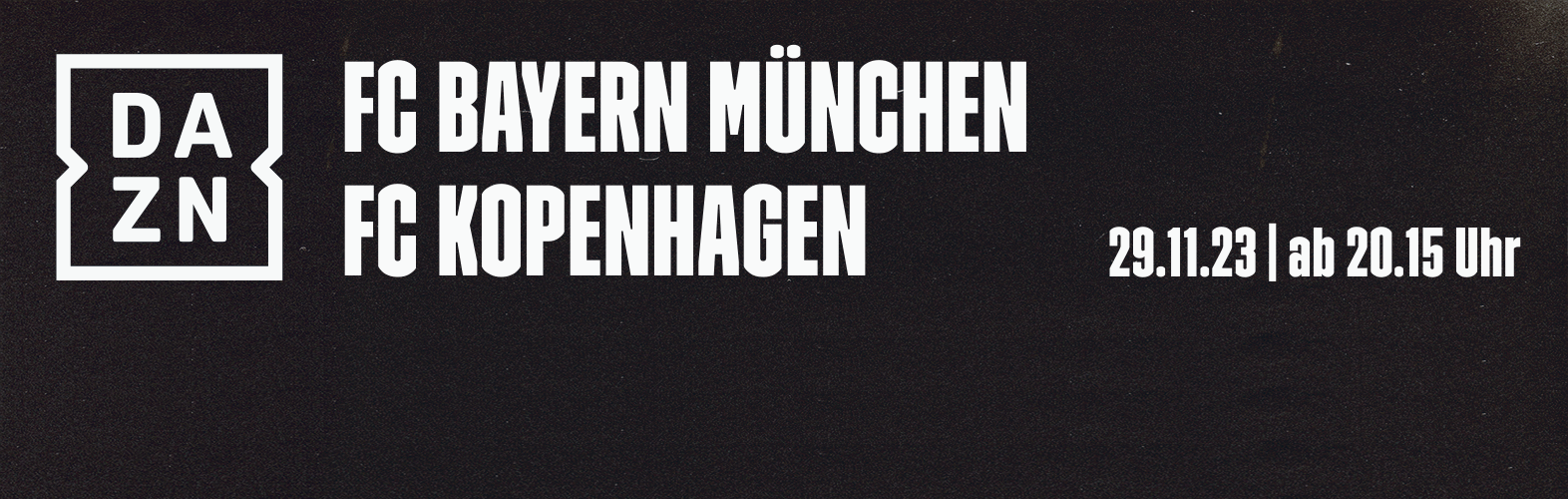 FC Bayern München FC Kopenhagen Champions League 2023 MD5 Banner