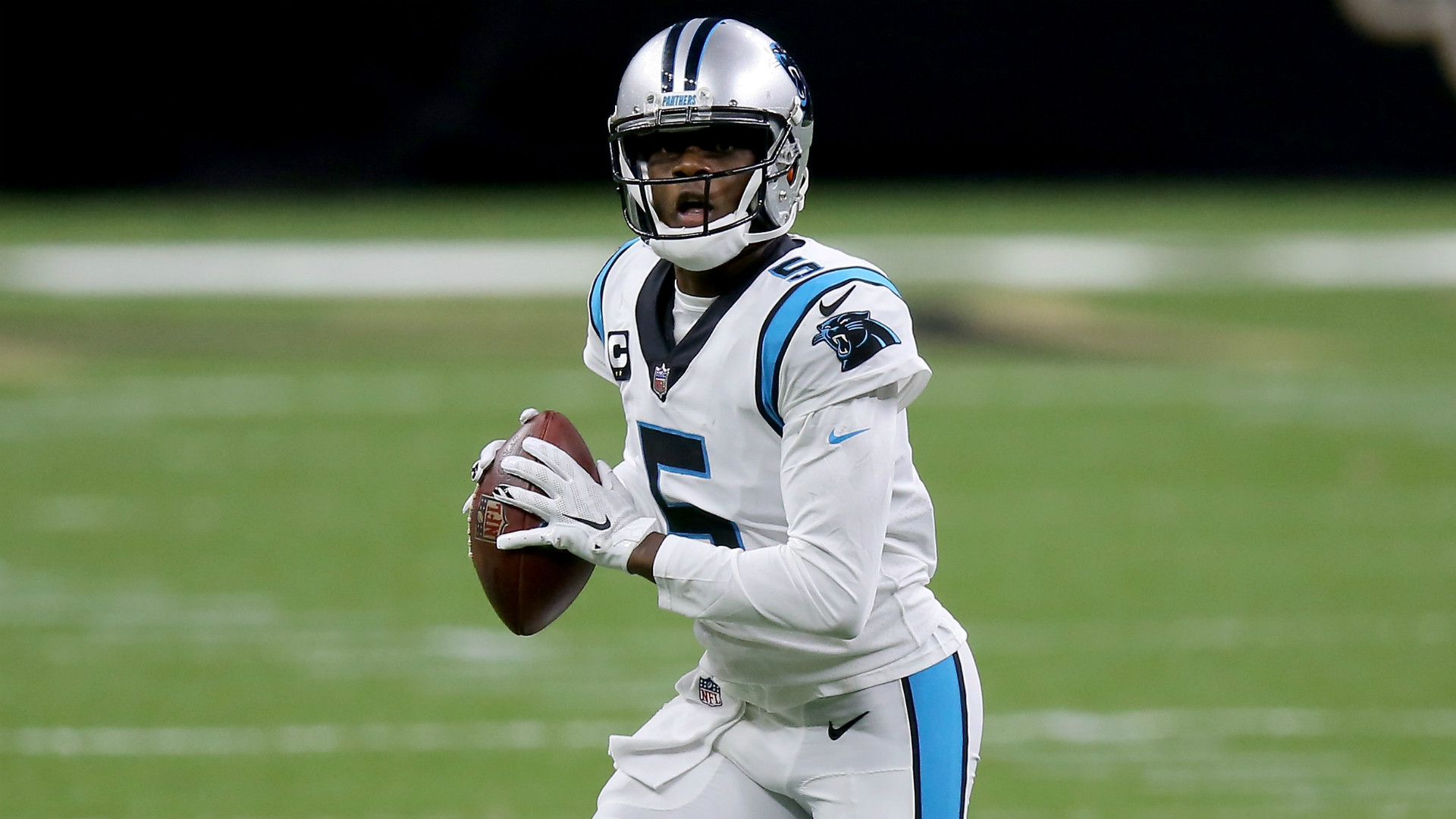 Teddy Bridgewater of the Detroit Lions looks on against the News Photo -  Getty Images