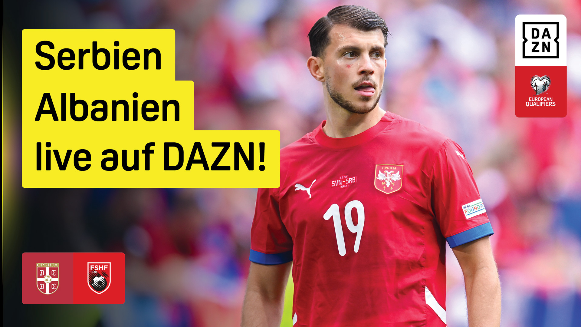 Serbien Albanien UEFA European Qualifiers WM-Qualifkation