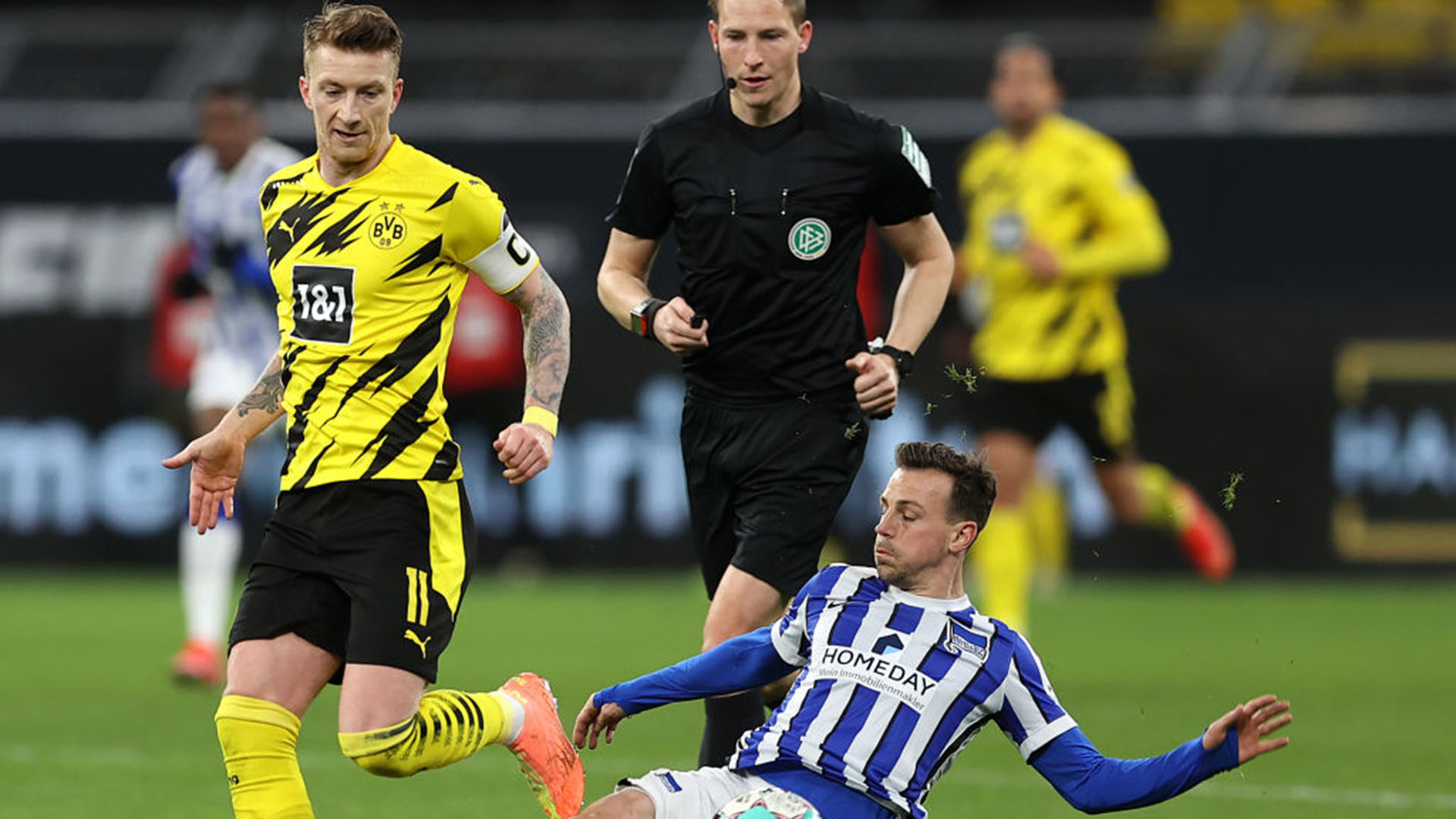 Marco Reus, Vladimir Darida BVB Hertha BSC 14032021