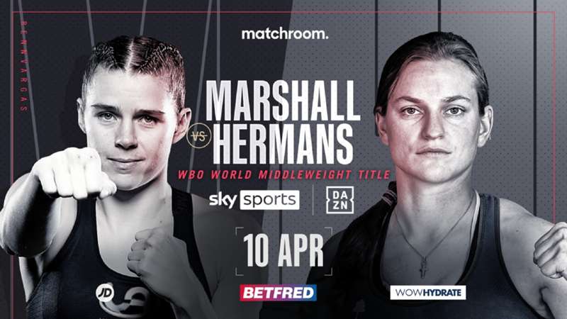 Savannah Marshall to defend title against Femke Hermans on April 10