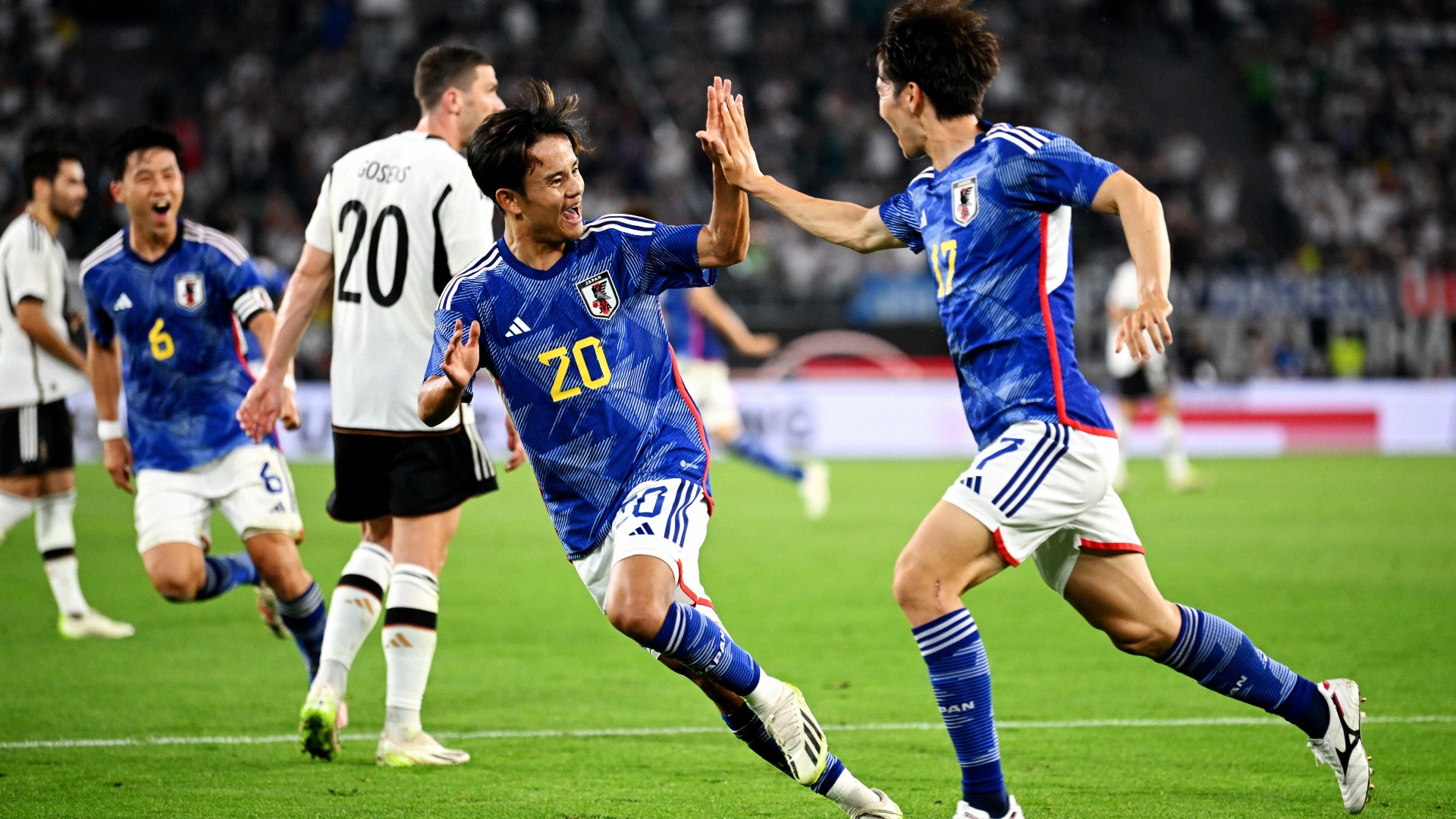 ドイツでの日本の4-1の勝利に伊メディア各紙も驚き「独にとってW杯初戦