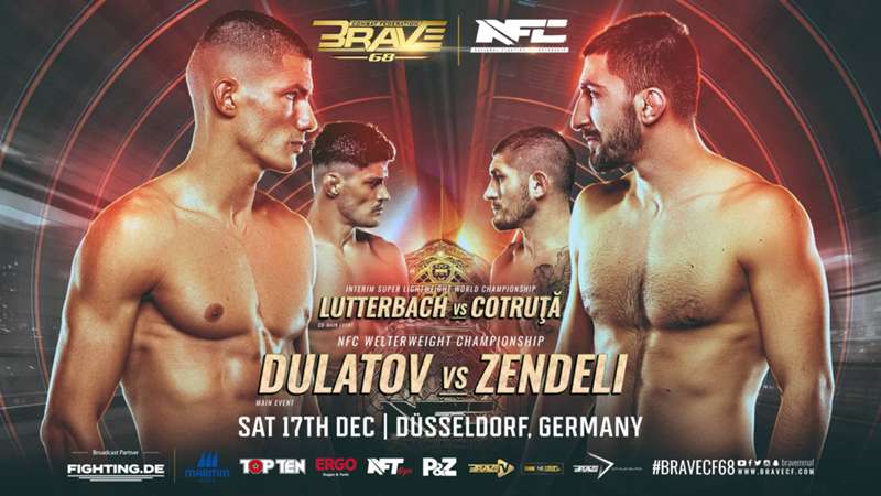 What time is Brave CF 68 tonight? Cagewalks, running order, streaming, how to watch Jolilton Lutterbach vs. Mihail Kotruta